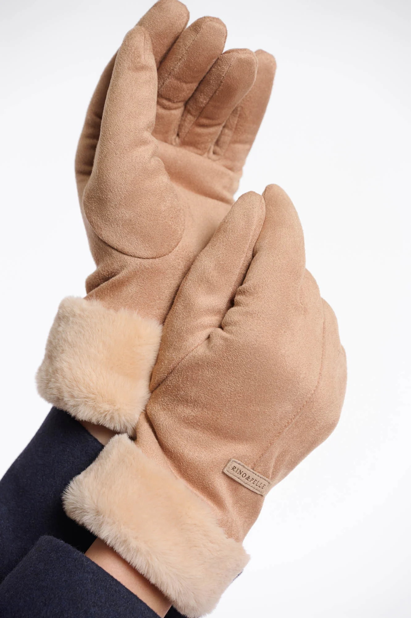 Rino & Pelle Danzo Handschuhe Warm & Weich in Beige Rino & Pelle Danzo Handschuhe Warm & Weich in Beige