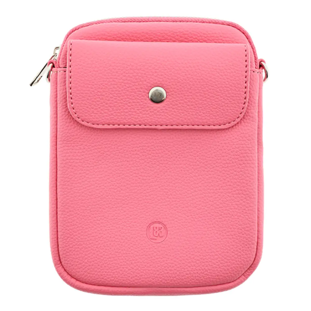LOT83 Handytasche Liva in Candy Pink mit Bunten Schulterband LOT83 Handytasche Liva in Candy Pink mit Bunten Schulterband