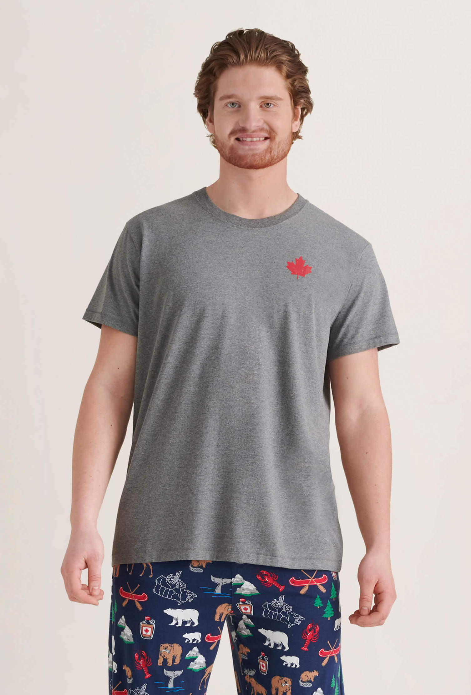 Little Blue House Herren Kurzarm T-Shirt - True North