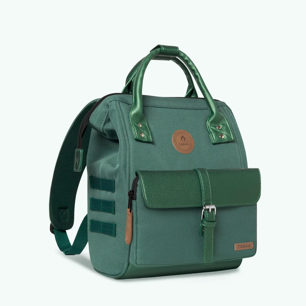 Cabaia Rucksack LEON Small mit Laptop-Fach - Grün 