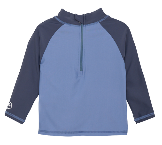 720207_7450_B Color Kids UV Schutz Schwimmshirt in Blau - Dinosaurier