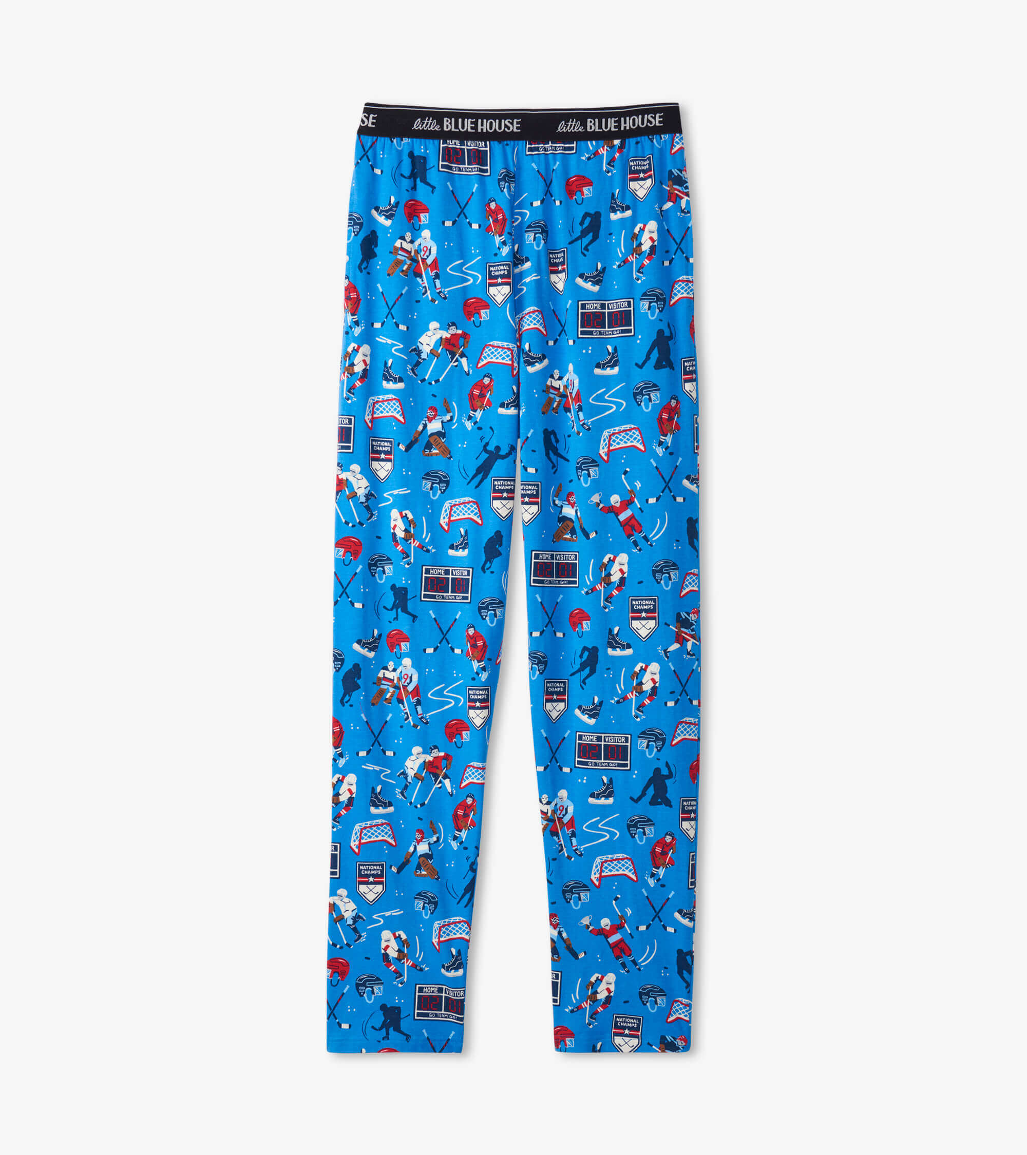 Little Blue House Herren Jersey Pyjama Hose - Hockey Champs - Eishockey