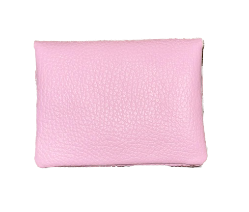 Soft Leder Geldbeutel in Sorbet Rosa - Klein Soft Leder Geldbeutel in Sorbet Rosa - Klein