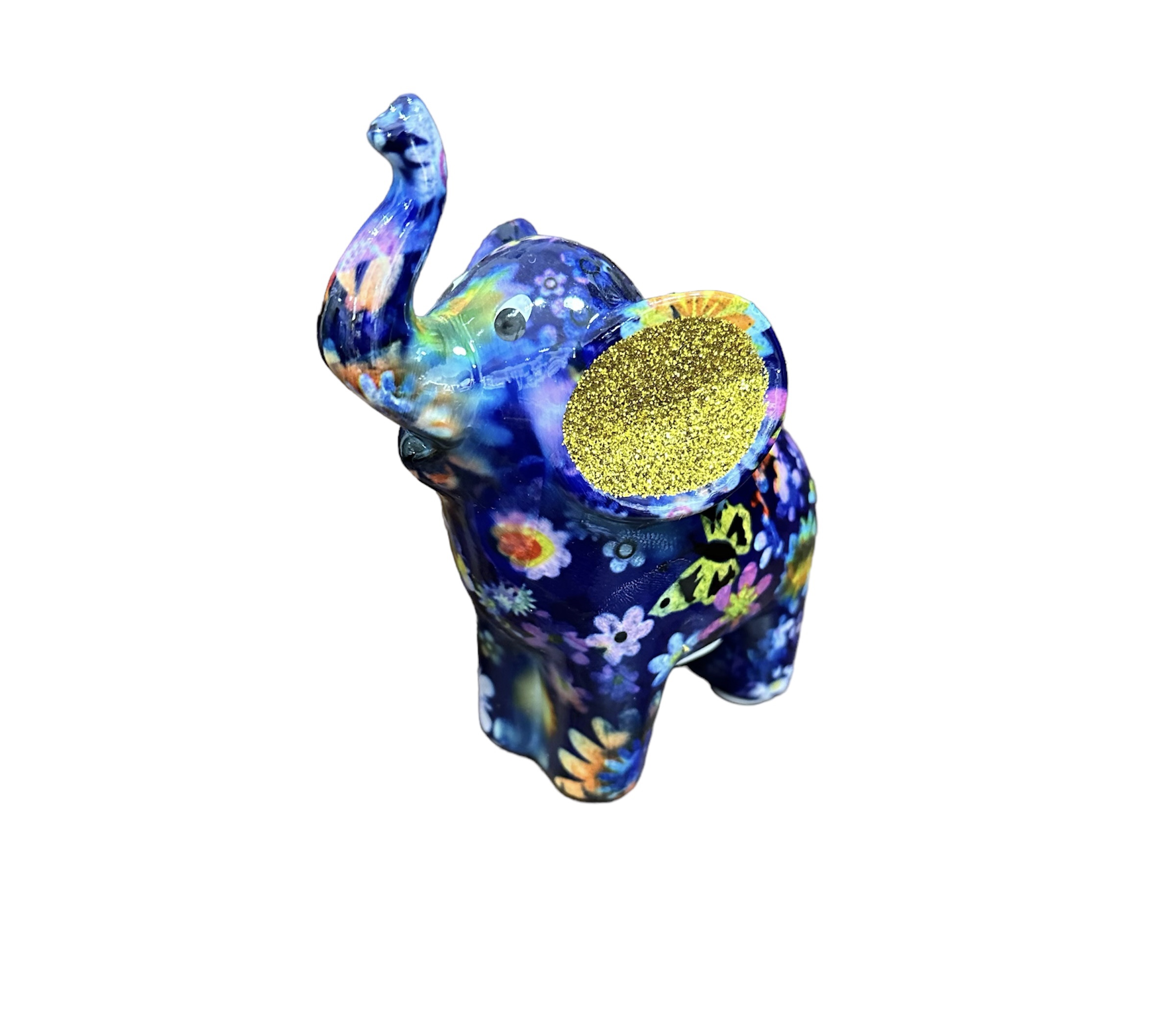 20230722_114737 Pomme pidou Spardose Keramik - Elefant Darcy in Blau