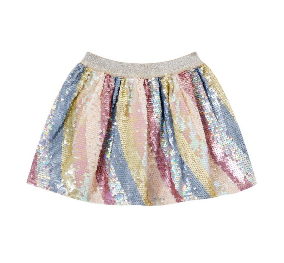 Someone Linde Pailletten Rock in Multi - Bunt Someone Linde Pailletten Rock in Multi - Bunt