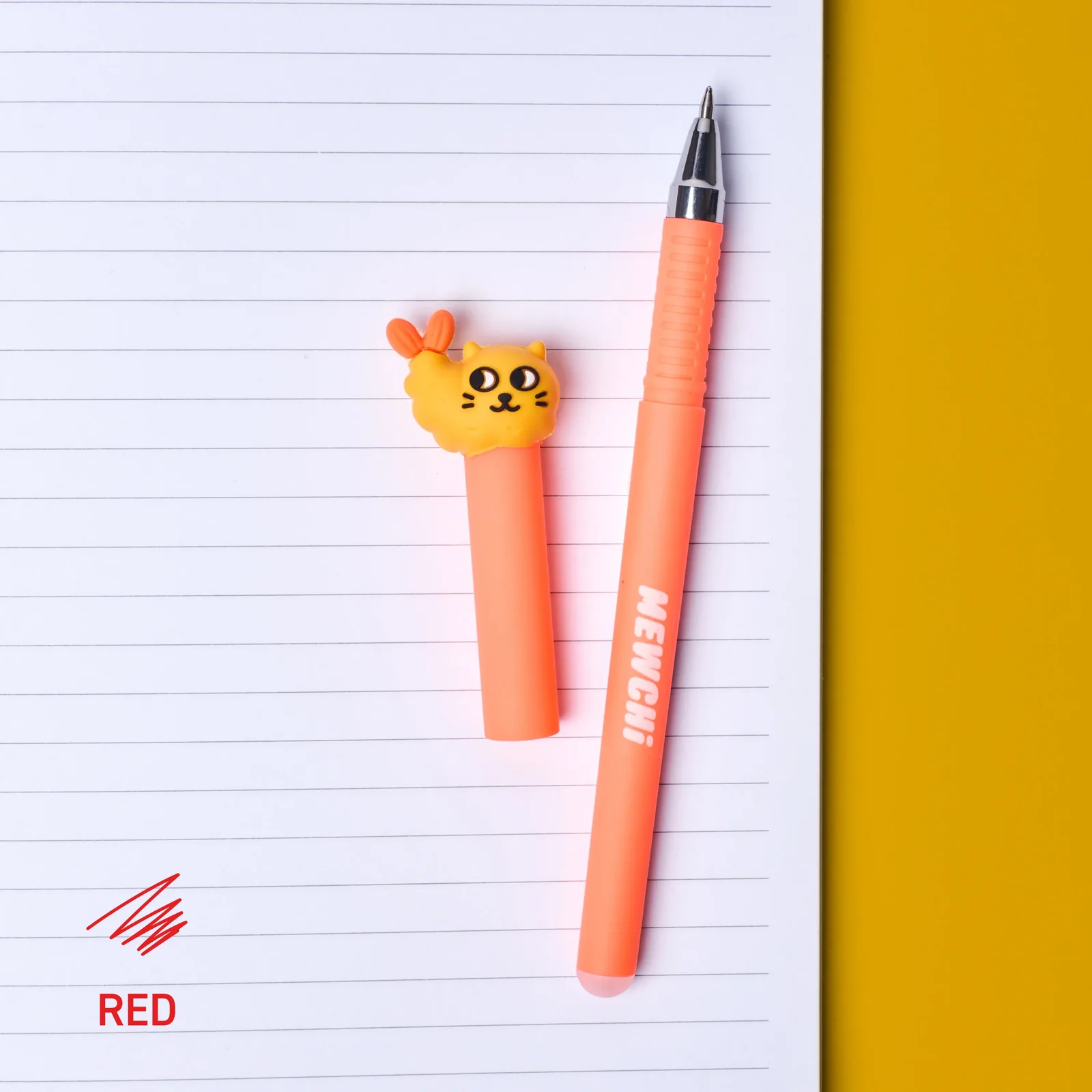 OMY Gelstift Set Pen Buddies - Newchi + Noo - Ramen & Tempura Shrimp