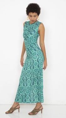Marivie Kleid Hottie! in Snake Green - Schlagen Grün - SALE Marivie Kleid Hottie! in Snake Green - Schlagen Grün - SALE