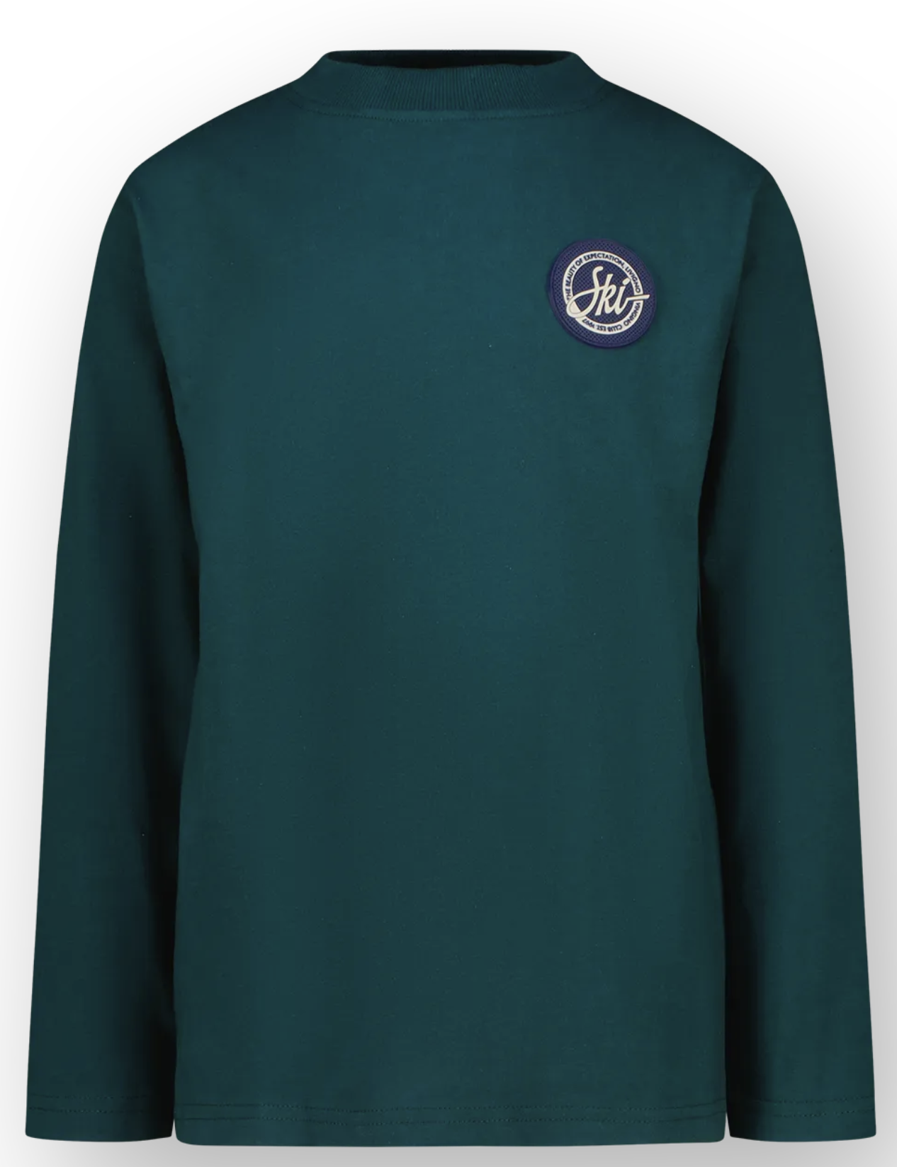 Vingino Halpen Jungs Pullover in Grün mit Backprint - Social Club Vingino Halpen Jungs Pullover in Grün mit Backprint - Social Club