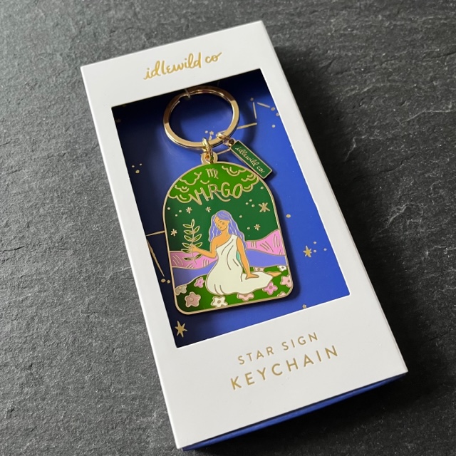 IMG_5754 Idlewild Sternzeichen Schlüsselanhänger - Virgo Key Chain - Jungfrau - SALE