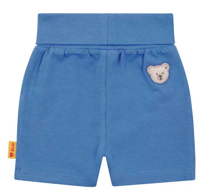 Steiff T-Shirt & Shorts Set - Blau & Blau Gestreift Steiff T-Shirt & Shorts Set - Blau & Blau Gestreift