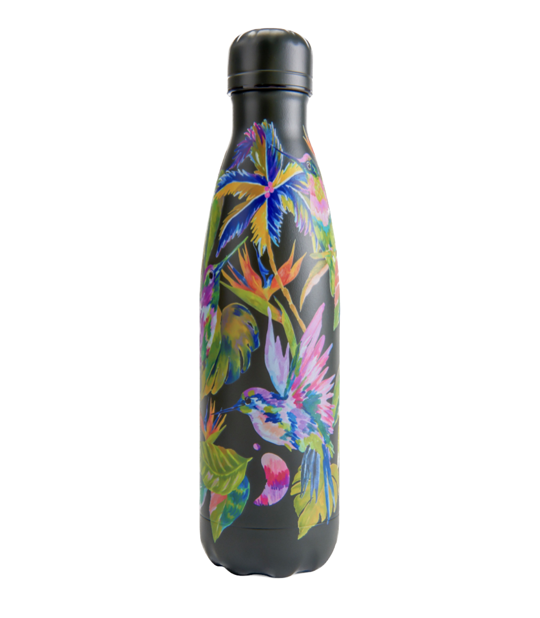 Chillys Edelstahl Thermos Flasche Midnight Jungle 500 ml