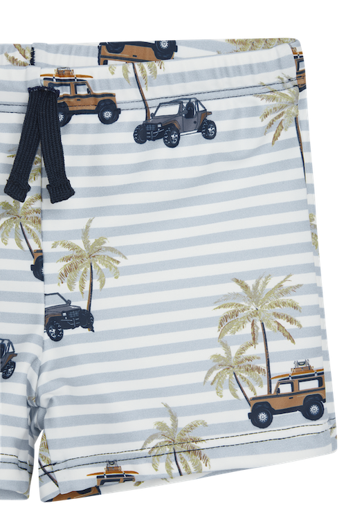 Hust & Claire HAKI Swim Trunk Badehose - Surfer Jeeps Hust & Claire HAKI Swim Trunk Badehose - Surfer Jeeps