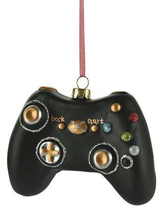 The Gift Company Weihnachtsschmuck - Glas Anhänger - Video Game Controller The Gift Company Weihnachtsschmuck - Glas Anhänger - Video Game Controller