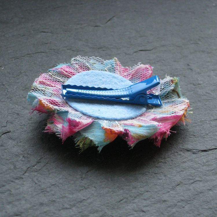 Wowzers Blütenclips - Shabby Chic für Haare & Kleidung - Blumen Auswahl 3