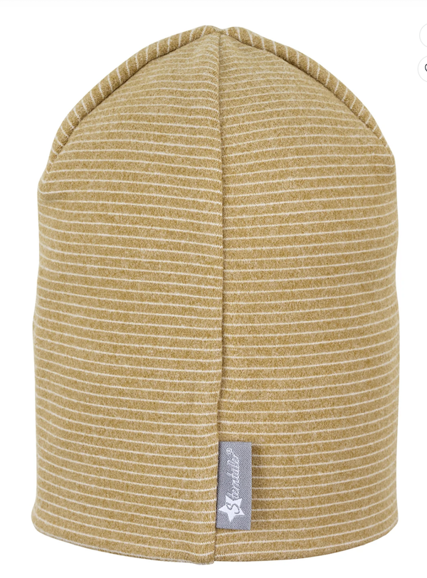 Sterntaler Weichen Flauschigen Beanie Senf Gelb Gestreift - Löwe Sterntaler Weichen Flauschigen Beanie Senf Gelb Gestreift - Löwe