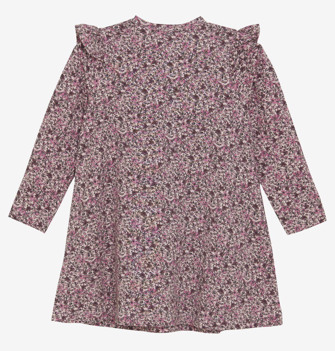 Creamie Mädchen Kleid All-over Print - Blumen Lila Creamie Mädchen Kleid All-over Print - Blumen Lila