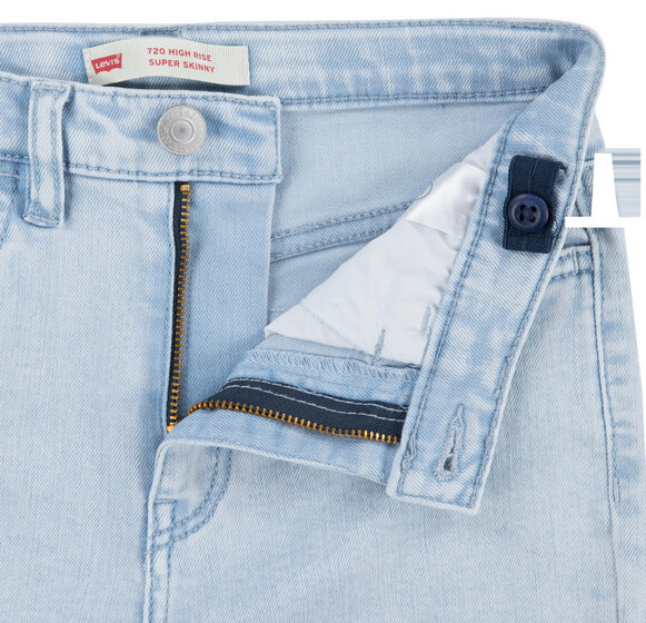 Levis-Jeans-5 Levis 720 High Rise Super Skinny Stretch Jeans - in Hellblau