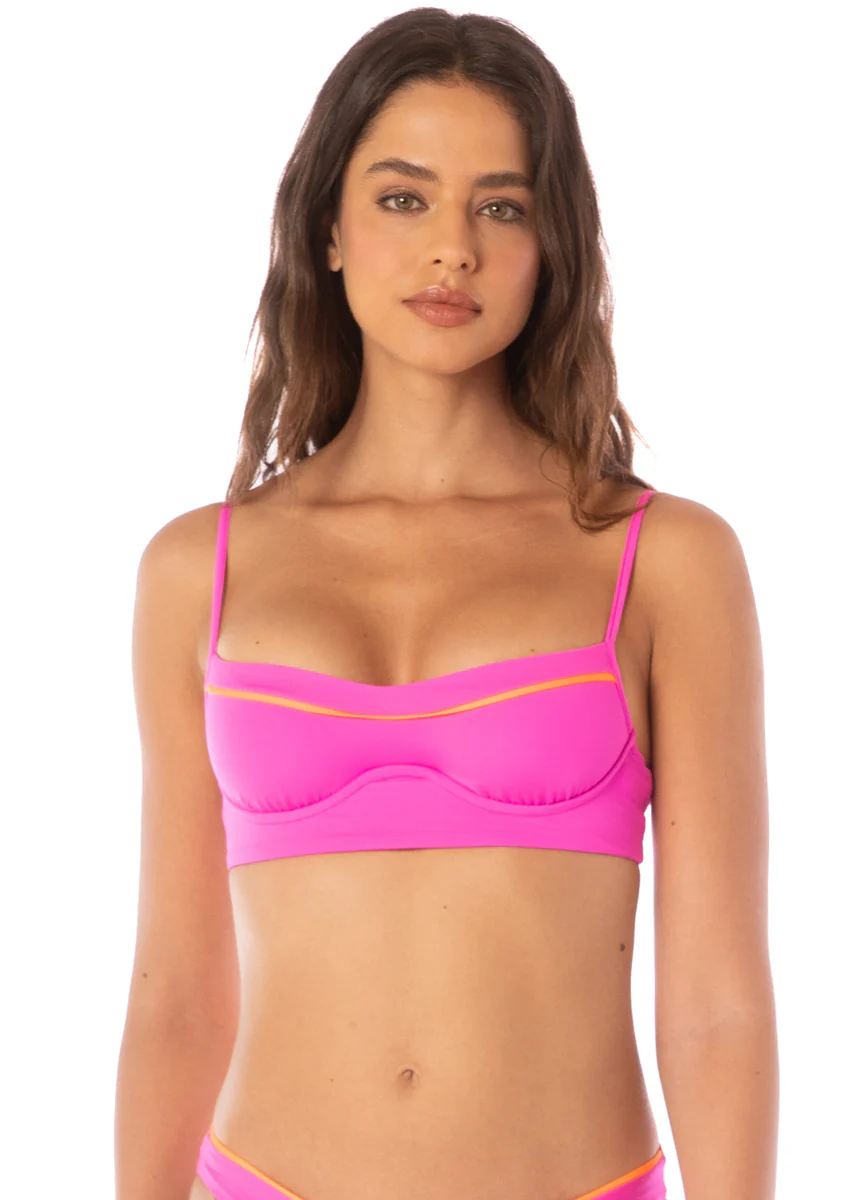 Maaji Damen Wendebikini - Bikinioberteil - Palmen - SALE
