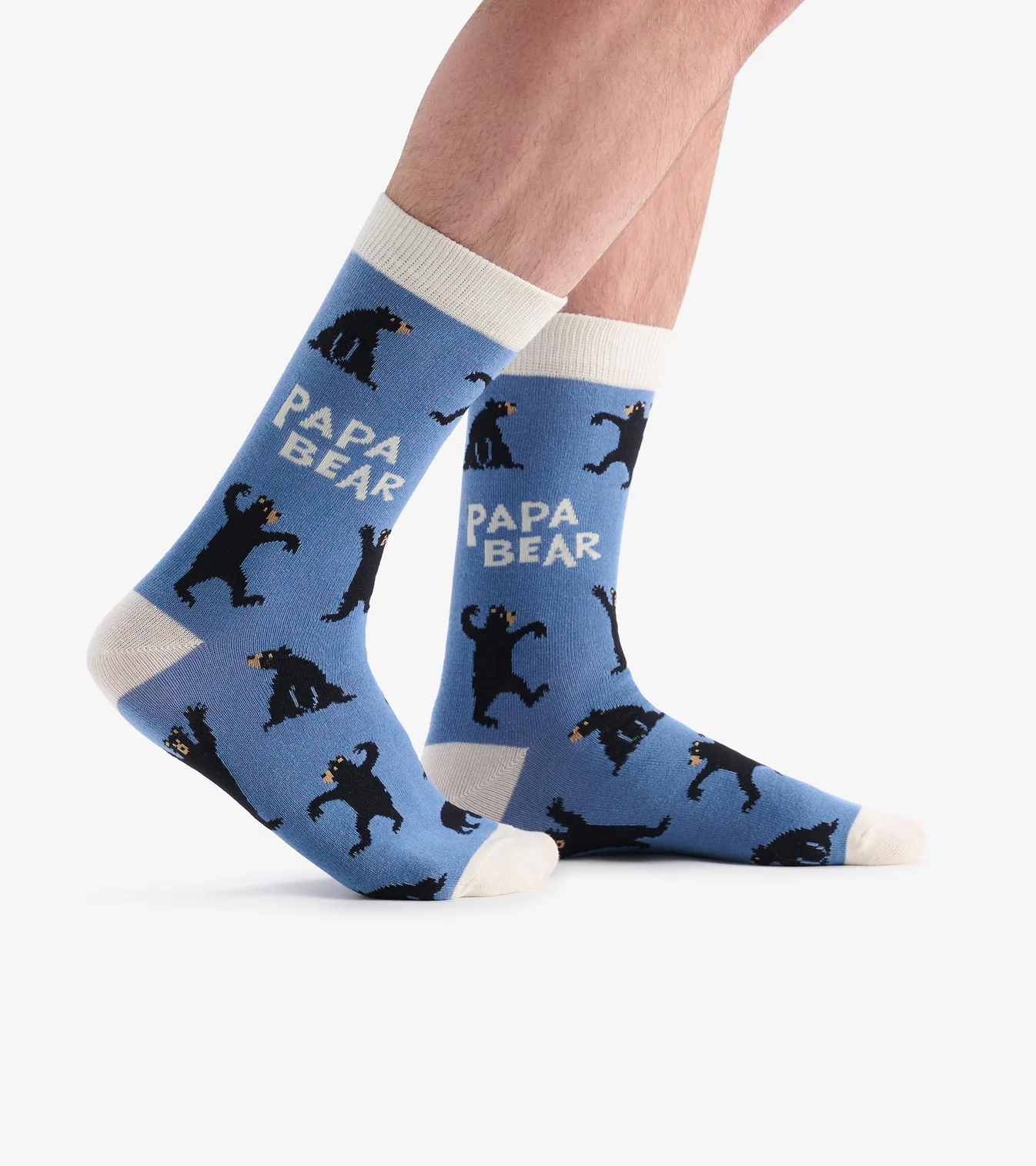 Little Blue House Herrensocken in Blau - Papa Bear Socks