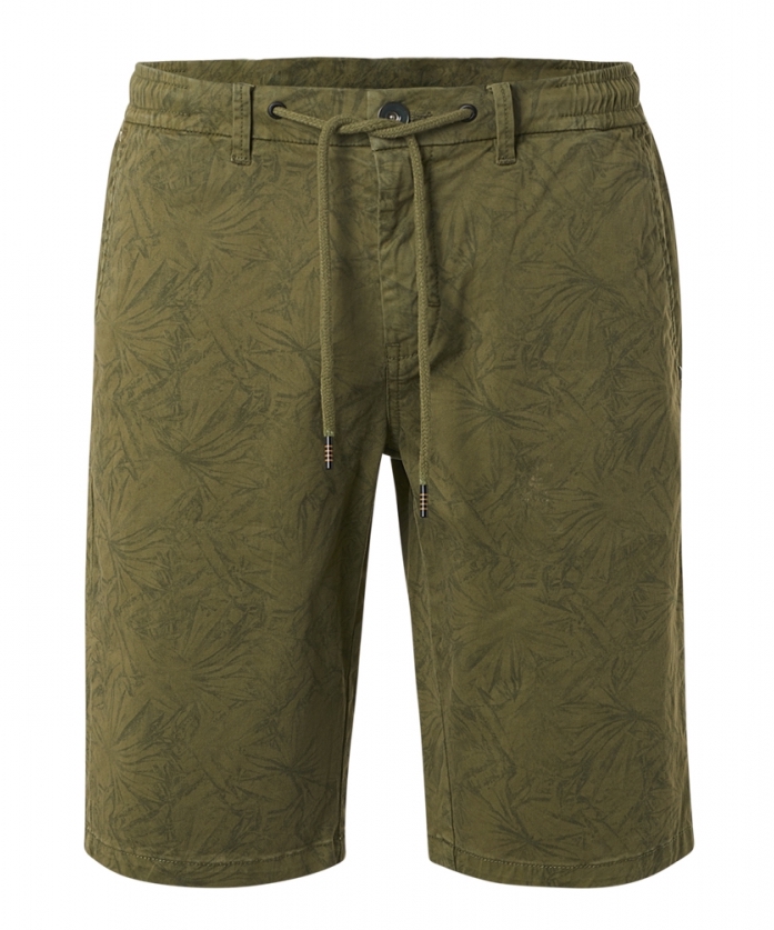 NO EXCESS Short Garment Dyed Allover Printed Stretch - SALE