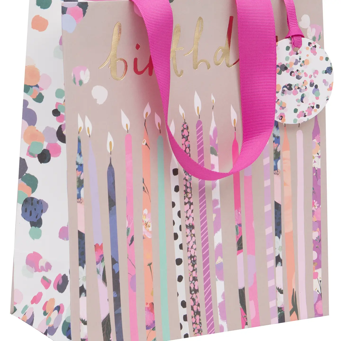 Glick Geschenktasche Medium - Birthday - Geburtstagskerzen Glick Geschenktasche Medium - Birthday - Geburtstagskerzen