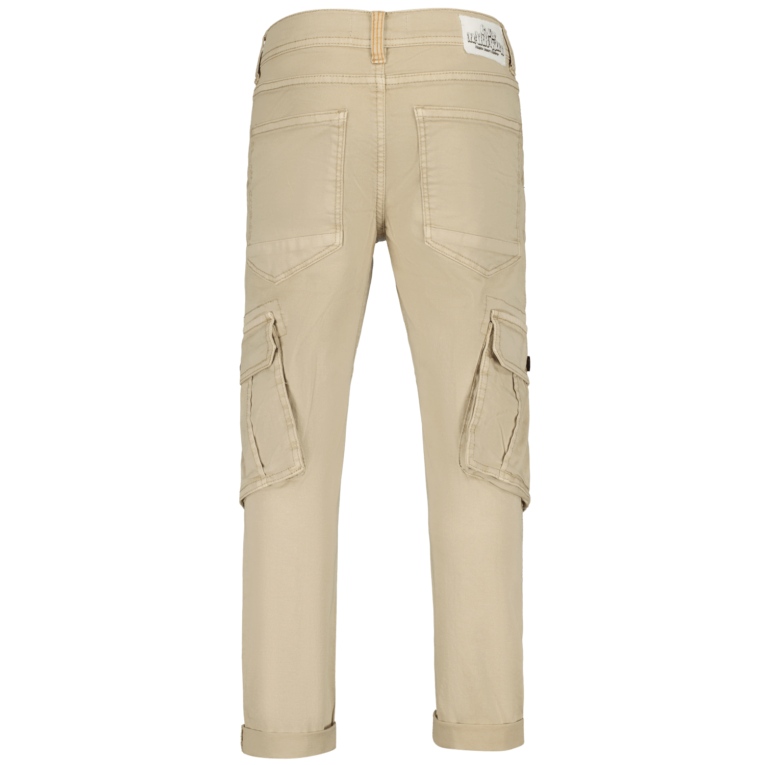 EF23KBN40002_Suon_Sand_BACK Vingino Suon Chino Hose Cargo Style in Sand Beige