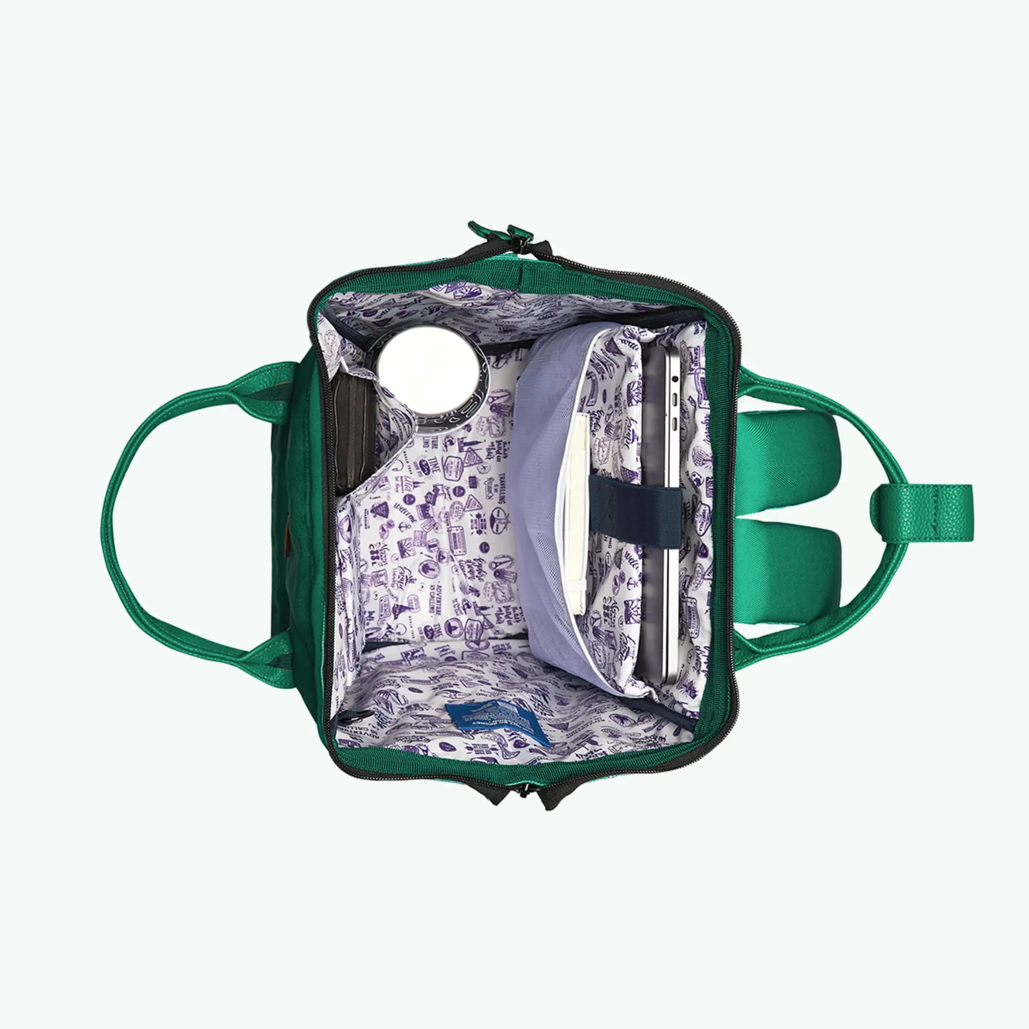 TDM-W23-ADV-MEDIUM-KAMPALA-HAUT-RVB-HD_2016x Cabaia Rucksack KAMPALA Medium mit Laptop-Fach - Grün - SALE