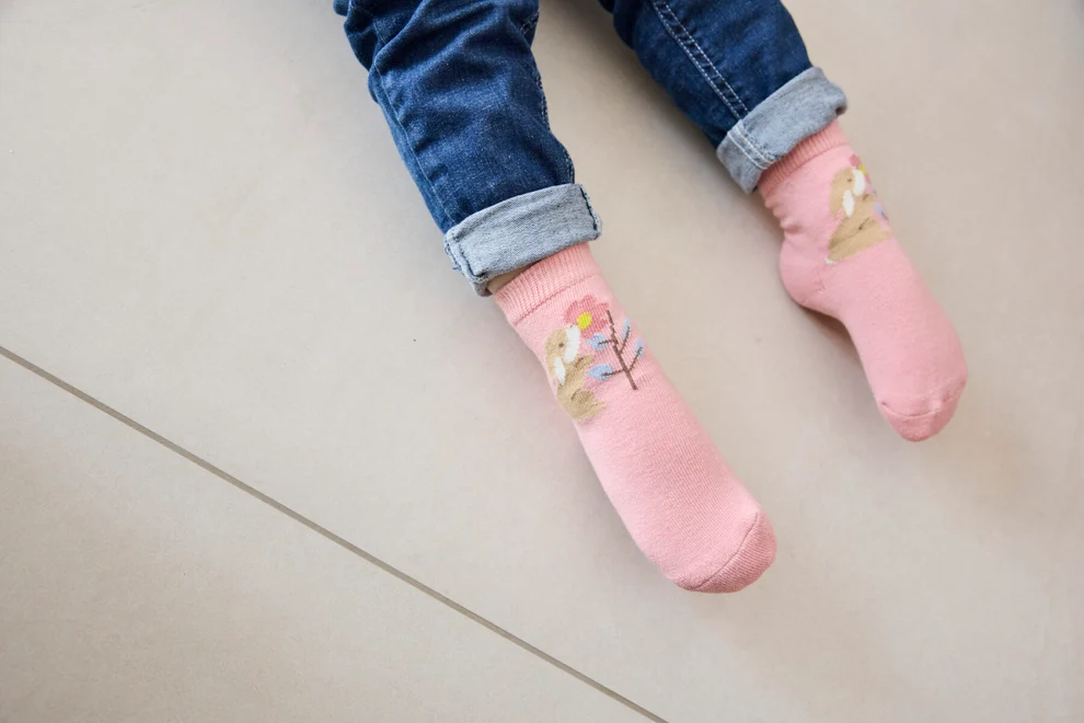 Sterntaler ABS-Socken Stoppersocken Doppelpack in Rosa & Zartrosa - Hase & Blumen Sterntaler ABS-Socken Stoppersocken Doppelpack in Rosa & Zartrosa - Hase & Blumen
