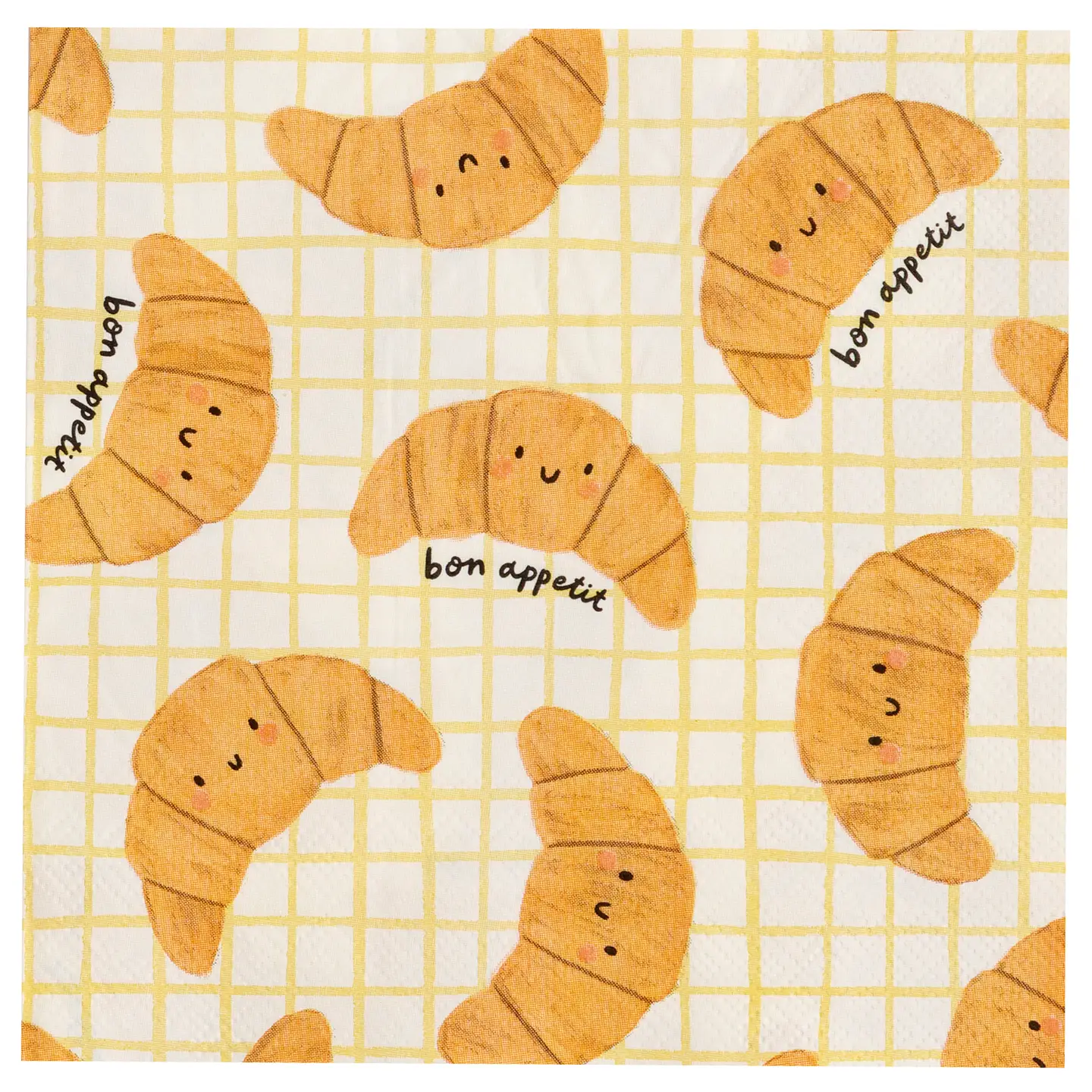 Glick Servietten aus Papier - Croissant Glick Servietten aus Papier - Croissant