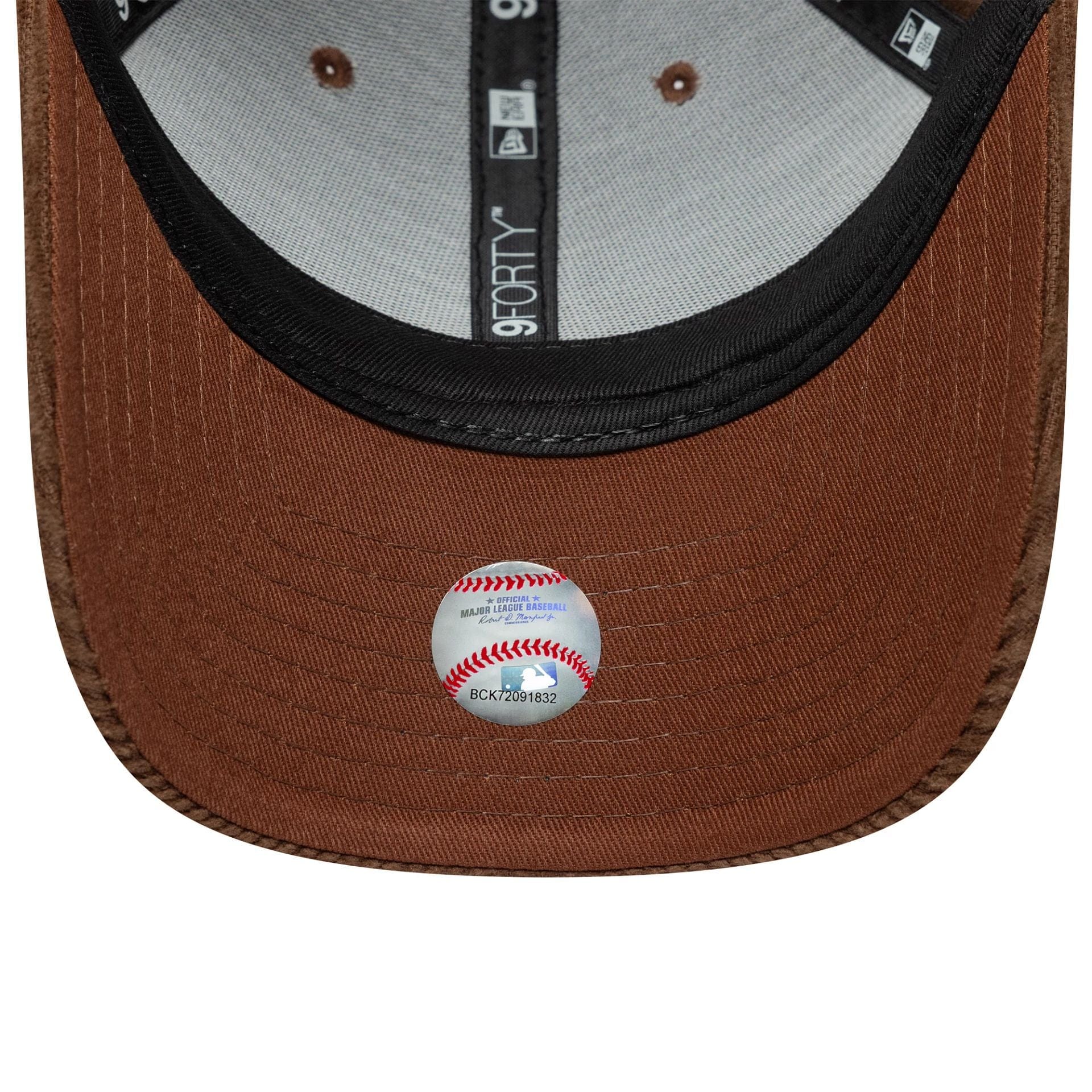 New Era LA Dodgers MLB Cord Brown 9FORTY M-Crown Cap - Braun Cord