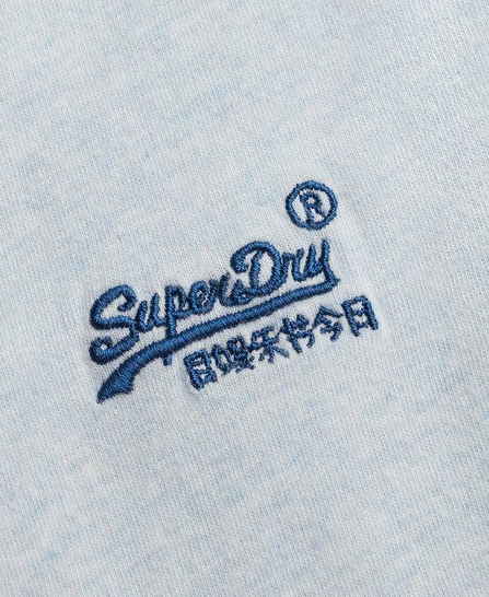 Superdry Herren Essential Logo T-Shirt in Eisblau