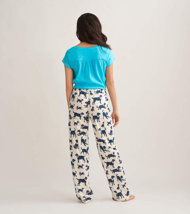 Little Blue House Pyjama Hose- Bandana Labs - Labrador Hunde