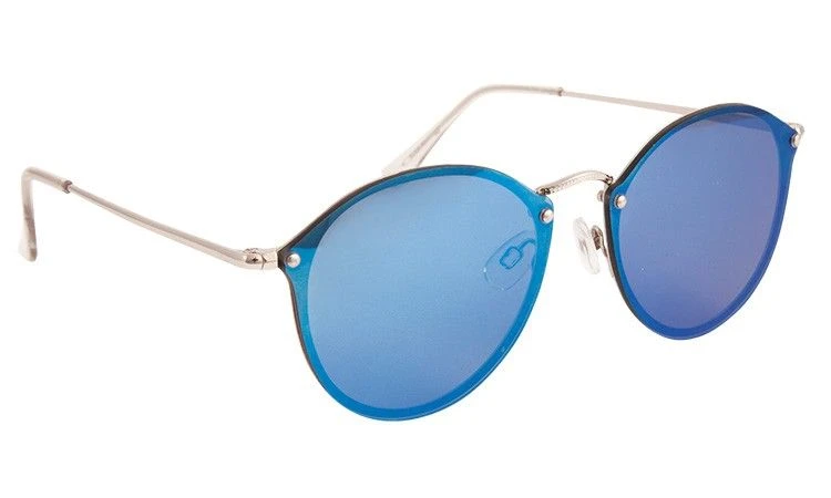 Charly Therapy Sonnenbrille mit Etui - IVO MIRRORED BLUE