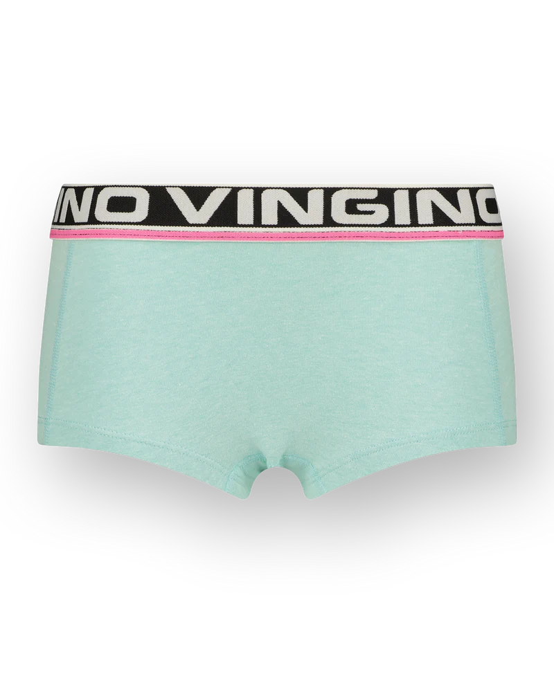 Vingino Hipster Mädchen Unterwäsche BUTTERFLY 3er Set - Neon Pink Mint/Pink/Schmetterlinge