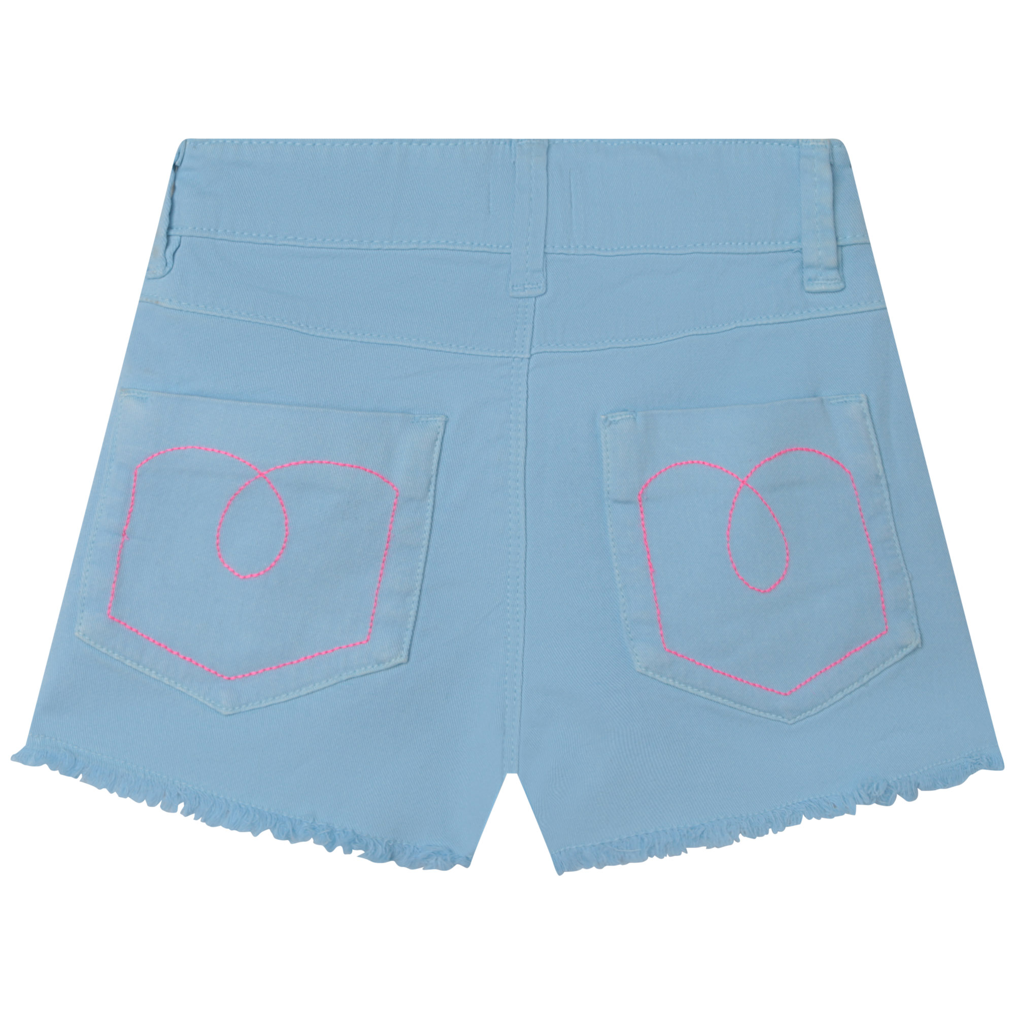 U14642_784_002 Billieblush Kurze Color Jeans Short mit Glitzer in Blau