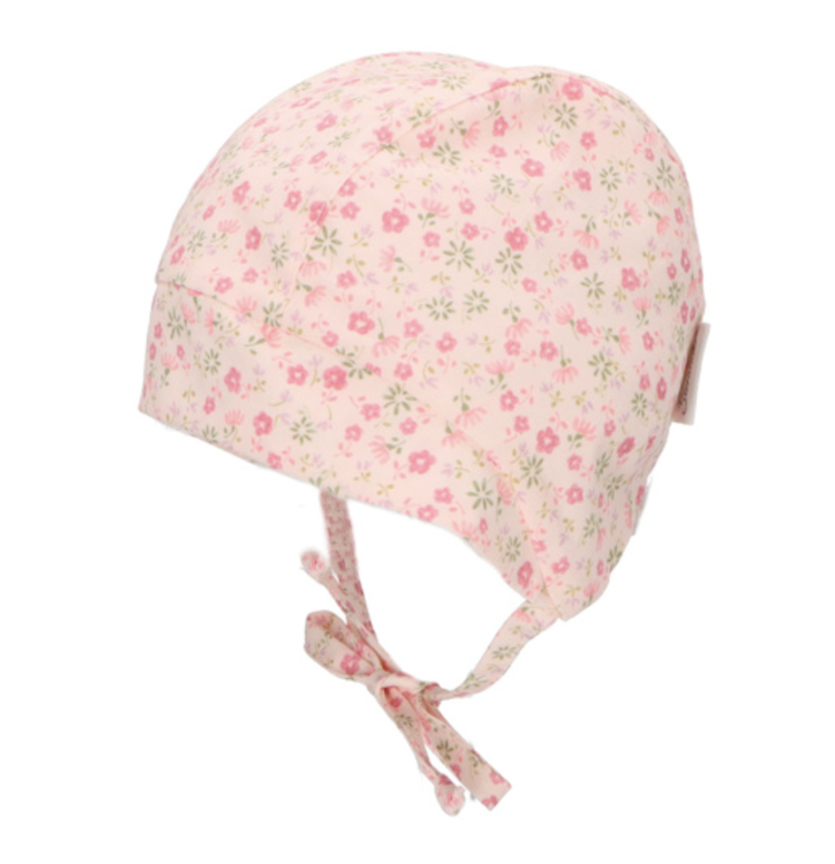 Sterntaler Baby Häubchen Sonnenmütze - Rosa Blumen