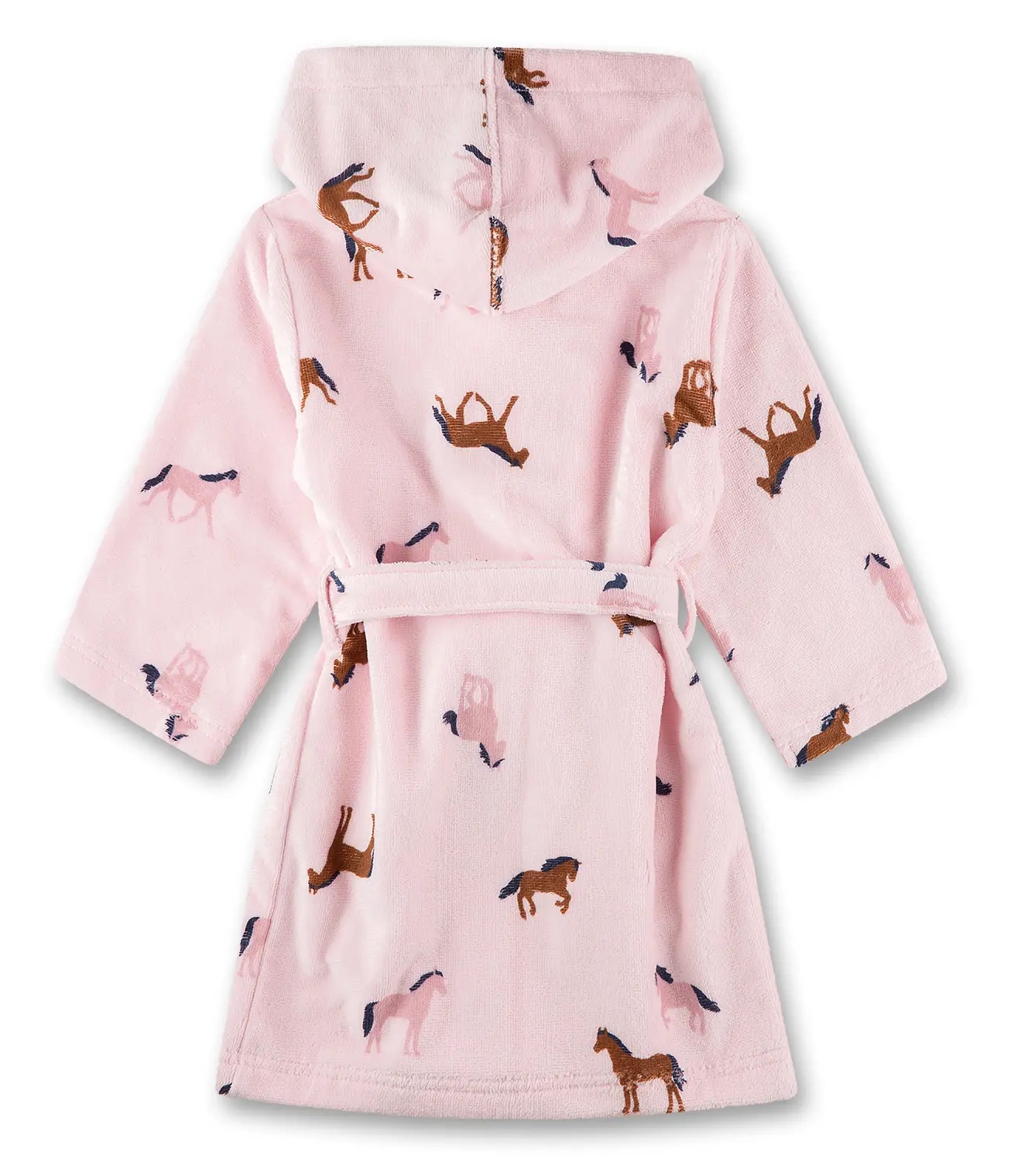 Sanetta Bademantel Frottee Baumwolle Rosa Pferde Sanetta Bademantel Frottee Baumwolle Rosa Pferde