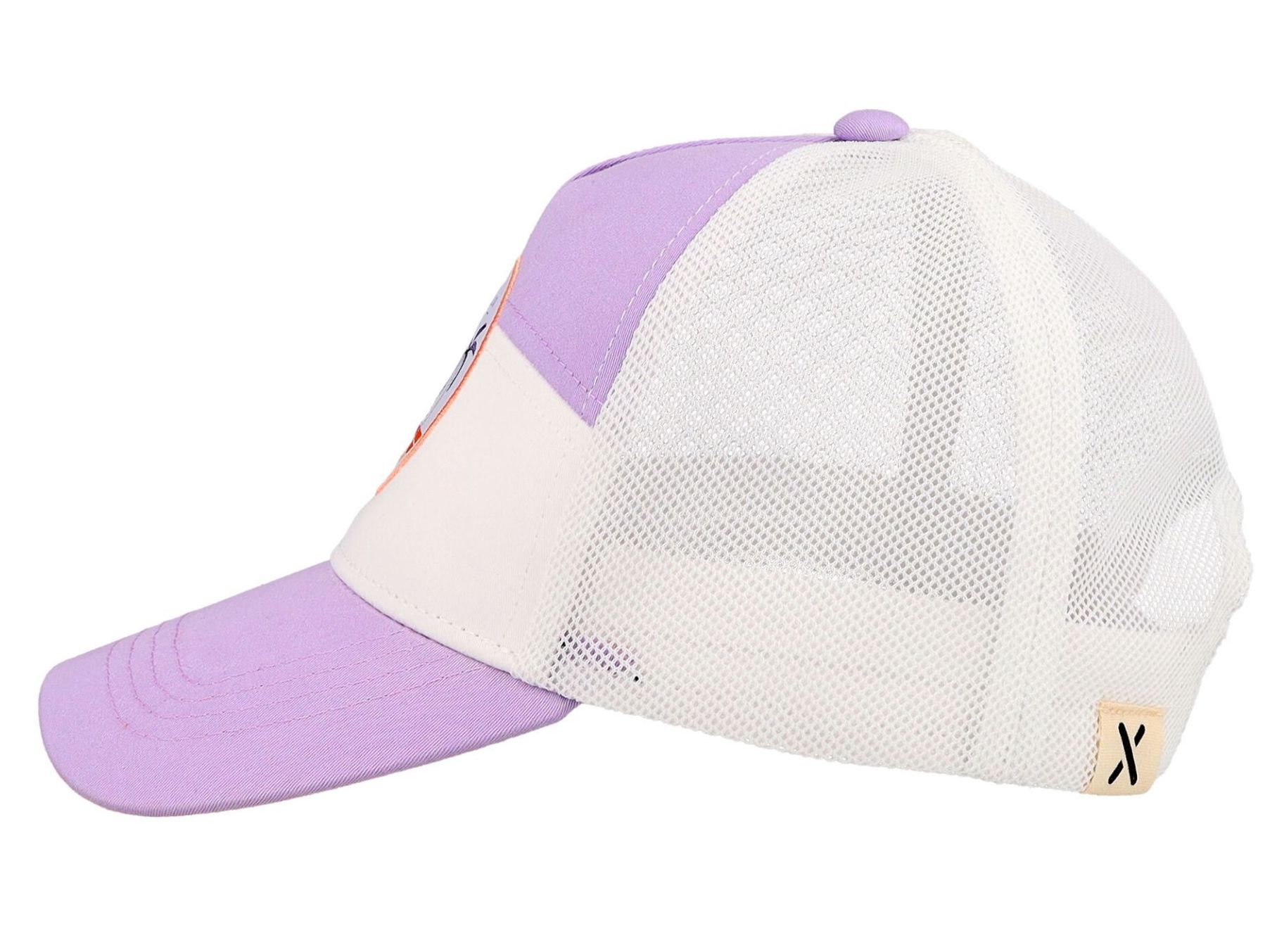 Maximo Trucker Cap in Flieder mit Snapback Verschluß - Happy Sun Maximo Trucker Cap in Flieder mit Snapback Verschluß - Happy Sun