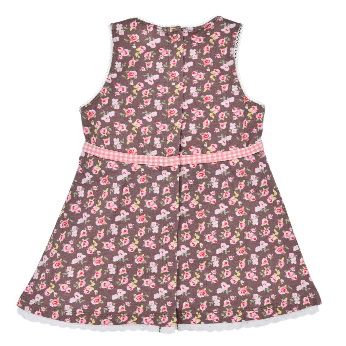 Bondi Baby Dirndl Kleid - Blumen Allover & Bambi Schürze
