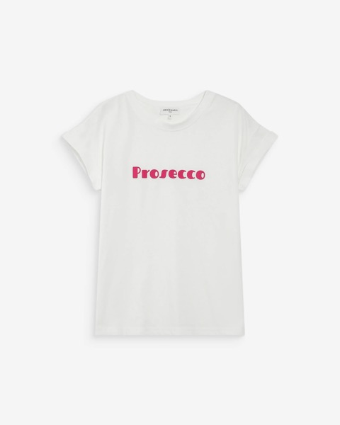 Grace & Mila T-Shirt VICO bedruckt - Fuchsia Prosecco Grace & Mila T-Shirt VICO bedruckt - Fuchsia Prosecco