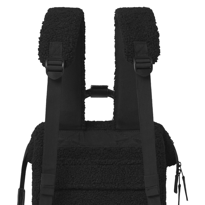 Cabaia Rucksack DHAKA Small mit Laptop-Fach - Teddy Schwarz