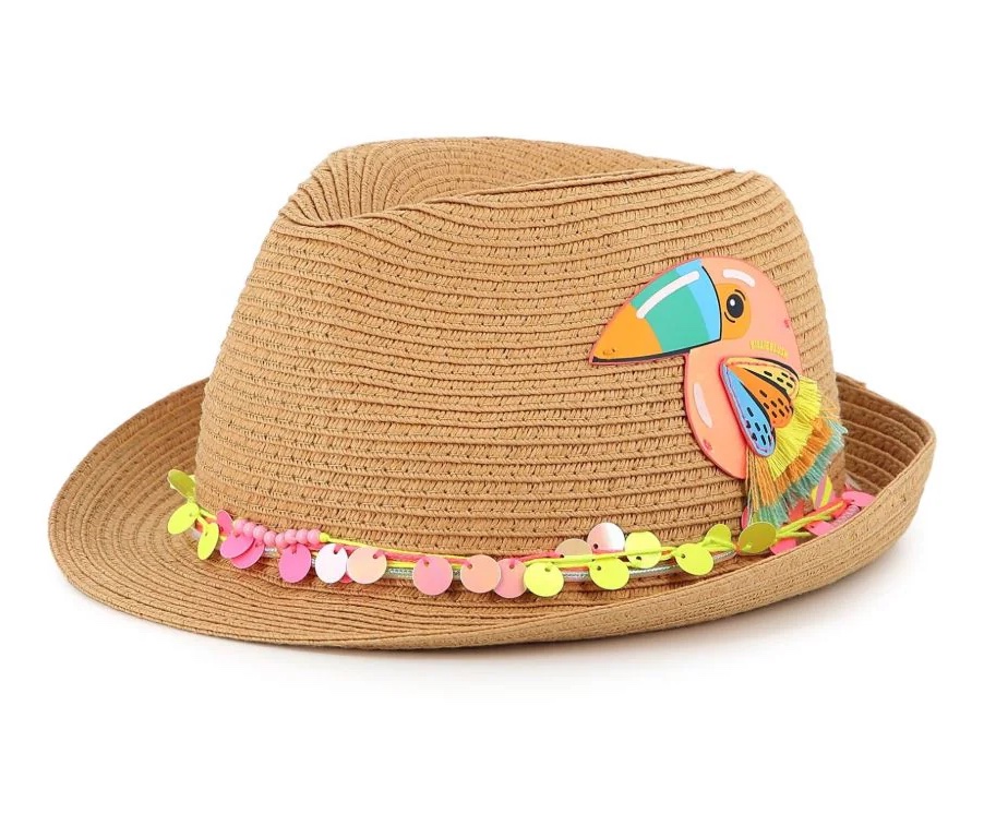 Billieblush Sommerhut mit Papagei