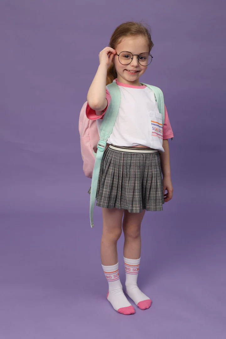 My Day My Dream Schulkind Socken in Pink & Orange My Day My Dream Schulkind Socken in Pink & Orange