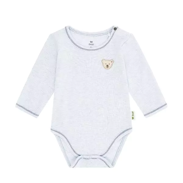 Steiff Langarm Body in Hellblau Steiff Langarm Body in Hellblau