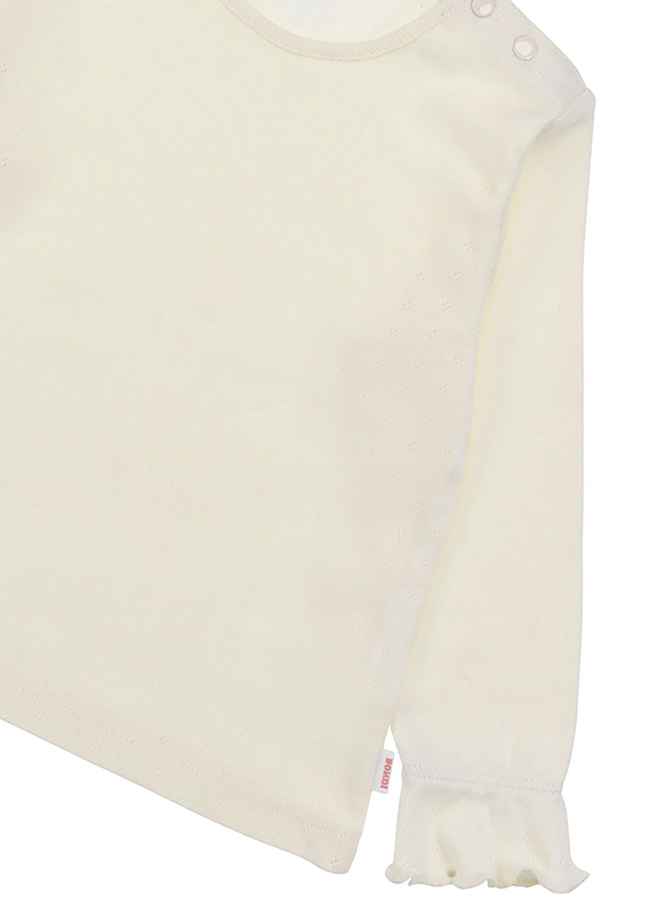 Bondi Langarm Shirt mit Ajourmuster be nature - offwhite - SALE Bondi Langarm Shirt mit Ajourmuster be nature - offwhite - SALE