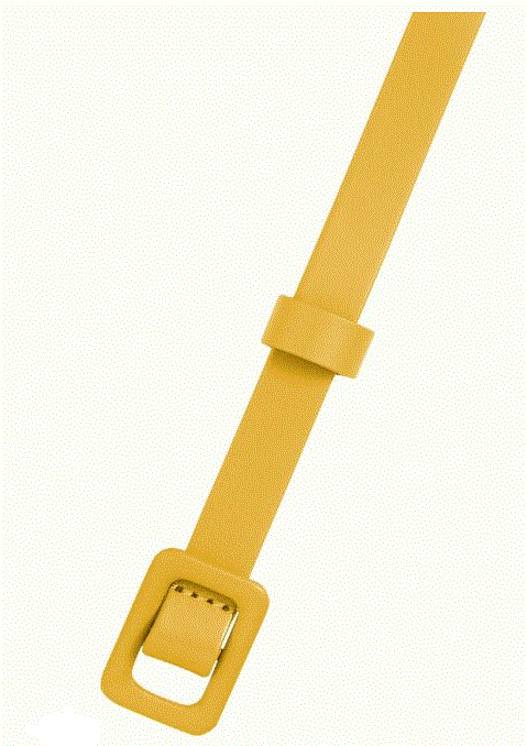 Leather-curry3 King Louie Leather Covered Belt Gürtel in Curry - SALE