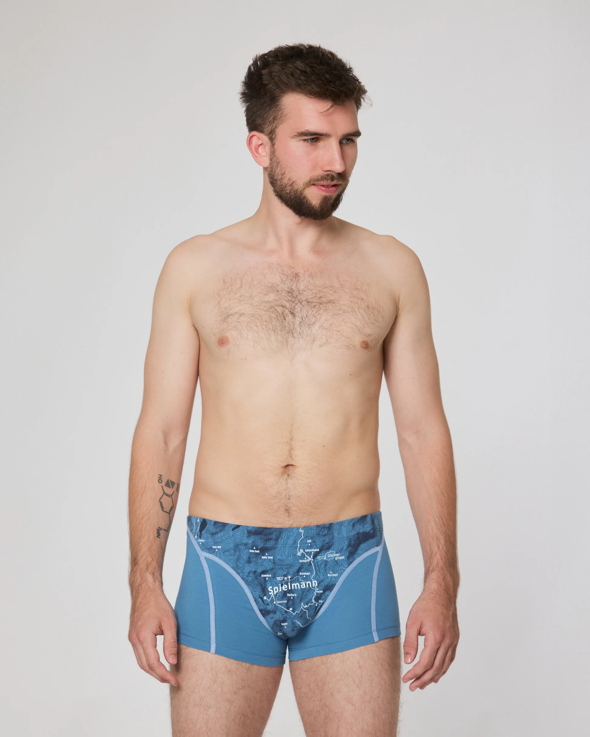ESFE Alpine Bio-Wäsche Herren Boxer in Himmelblau - SPIELMANN