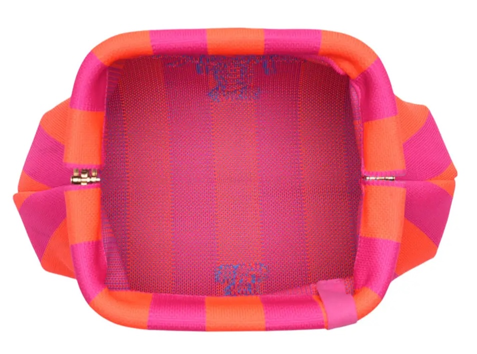 LOT83 Rebel Kulturtasche oder Clutch Emma - Pink Orange - Hummer LOT83 Rebel Kulturtasche oder Clutch Emma - Pink Orange - Hummer