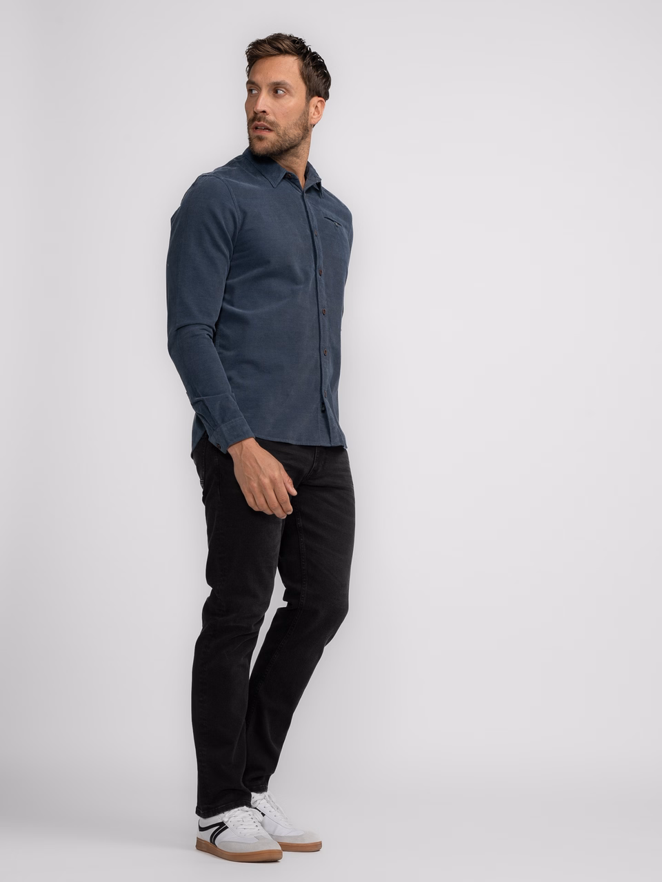 Petrol Industries Hemd in Midnight Blue - Mitternachtblau - SALE Petrol Industries Hemd in Midnight Blue - Mitternachtblau - SALE