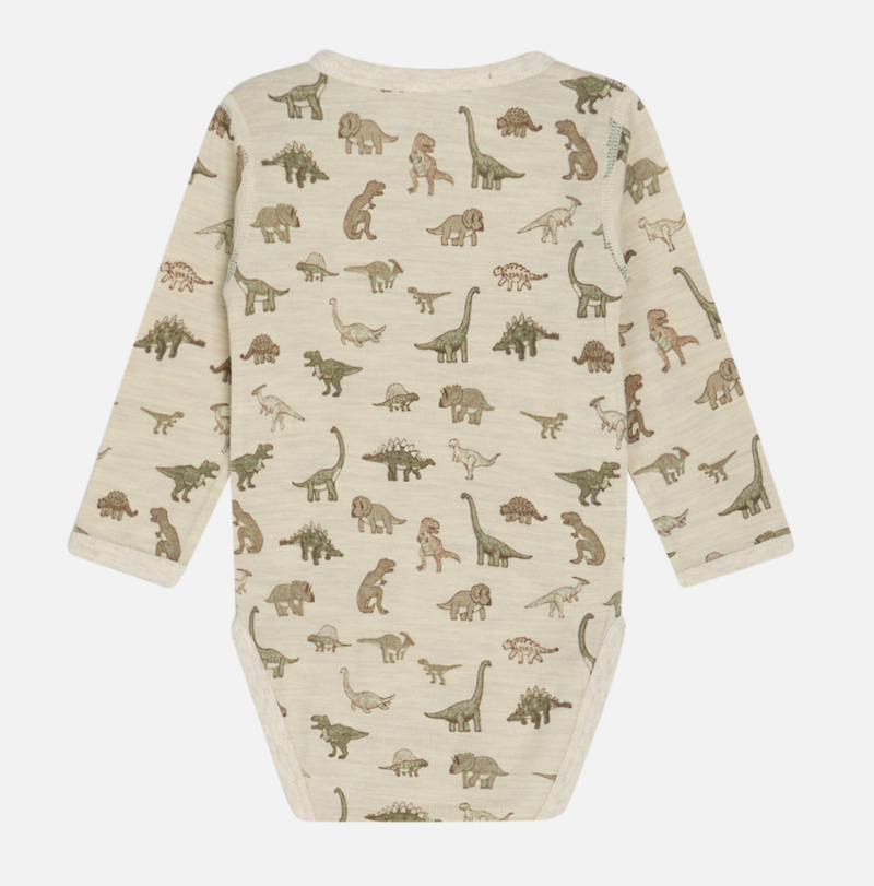 334-00496-37585-1290_2 Hust & Claire Birki Wolle Seide Langarm Body in Wheat Melange - Krokodile